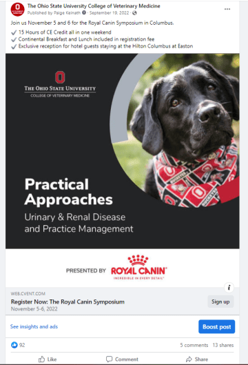 royal canin paid ce sample